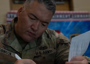 The 8th Theater Sustainment Command Career Counselor of the Year PT and Writing test FY26