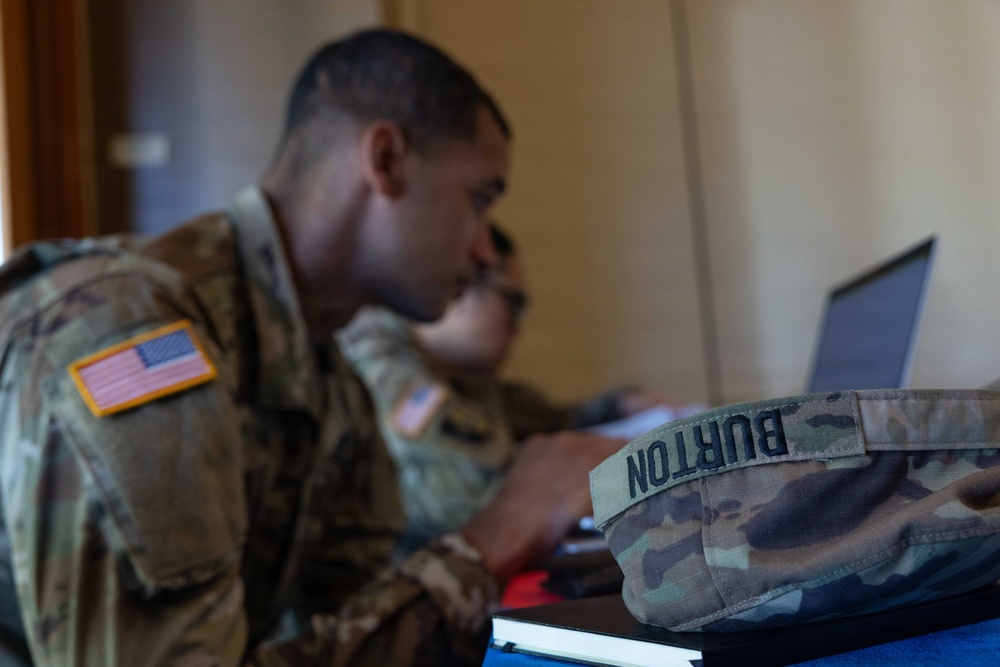 The 8th Theater Sustainment Command Career Counselor of the Year PT and Writing test FY26