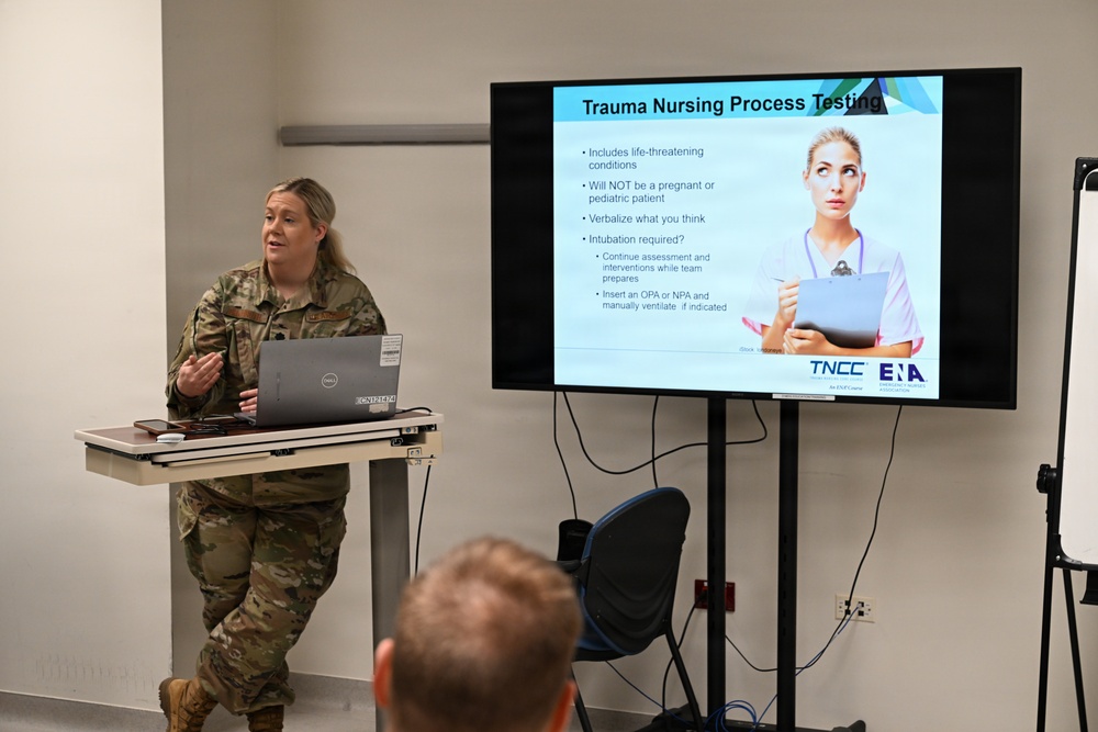31st MDG hosts first joint Advanced Trauma Life Support/Trauma Nurse Core Course at Aviano