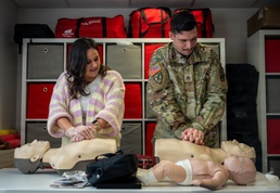 American Red Cross gives life-saving training to base personnel