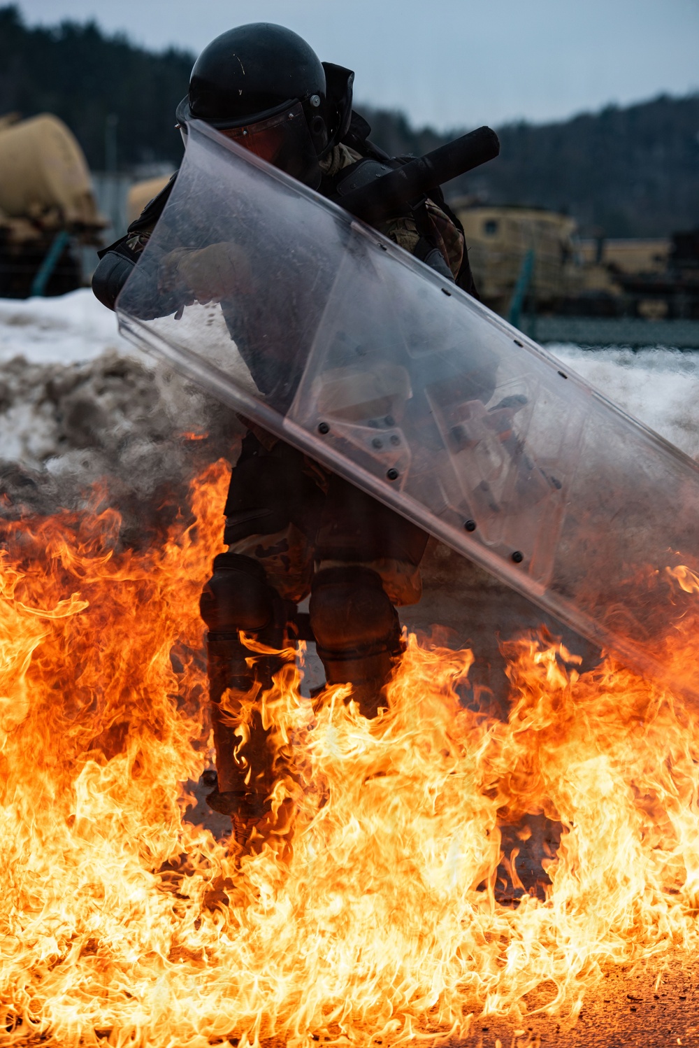 Kosovo Force 36 Fire Phobia