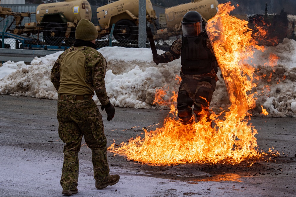 Kosovo Force 36 Fire Phobia