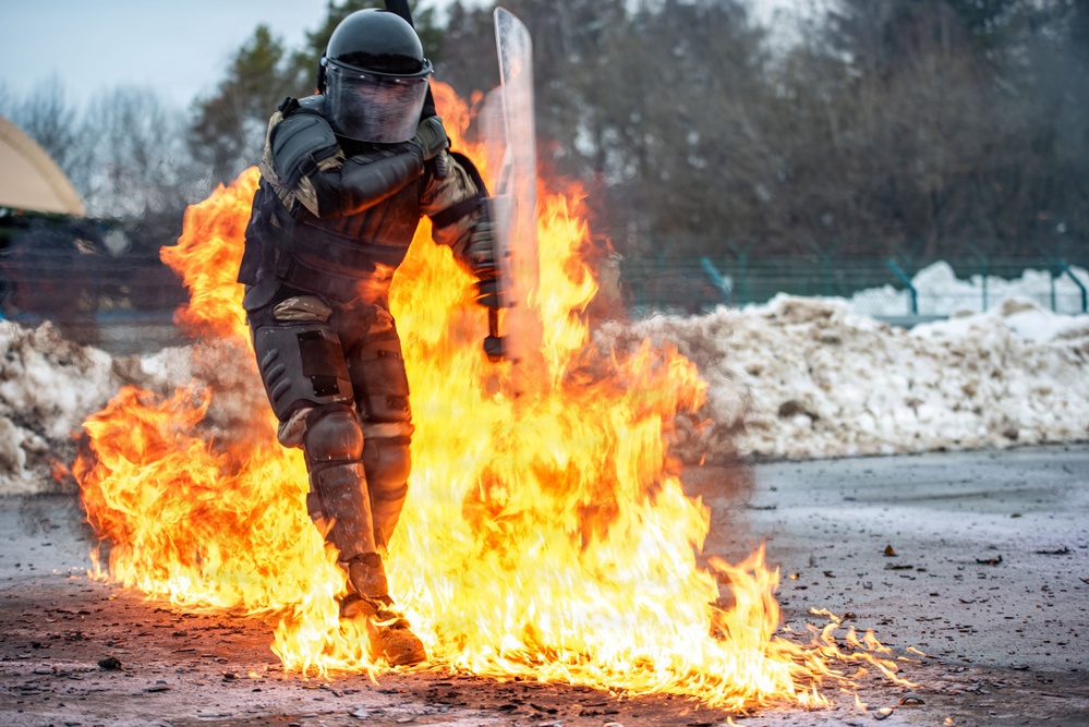 Kosovo Force 36 Fire Phobia