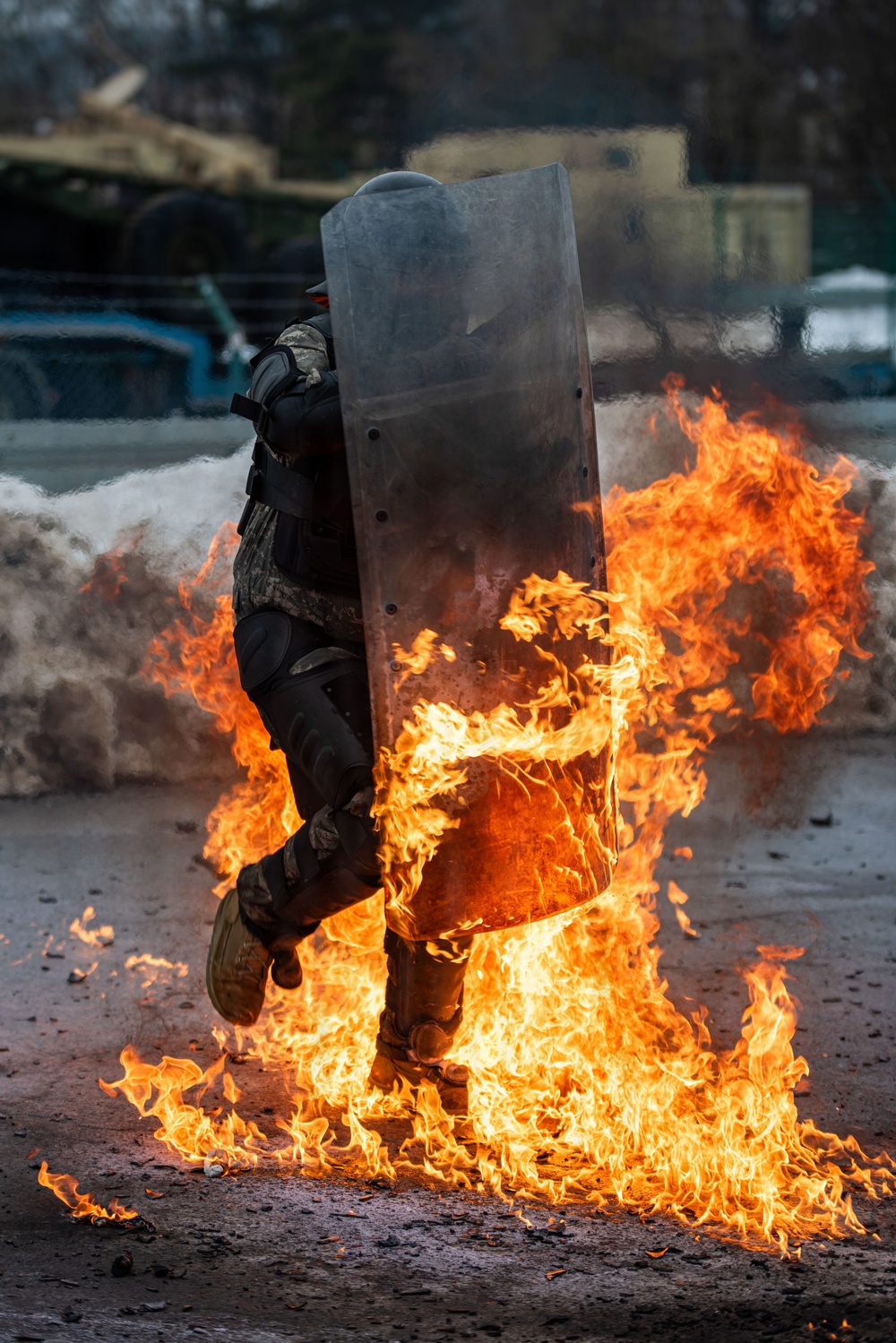 Kosovo Force 36 Fire Phobia