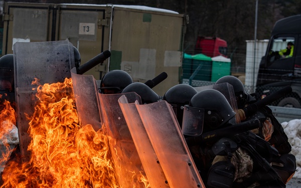 Kosovo Force 36 Fire Phobia