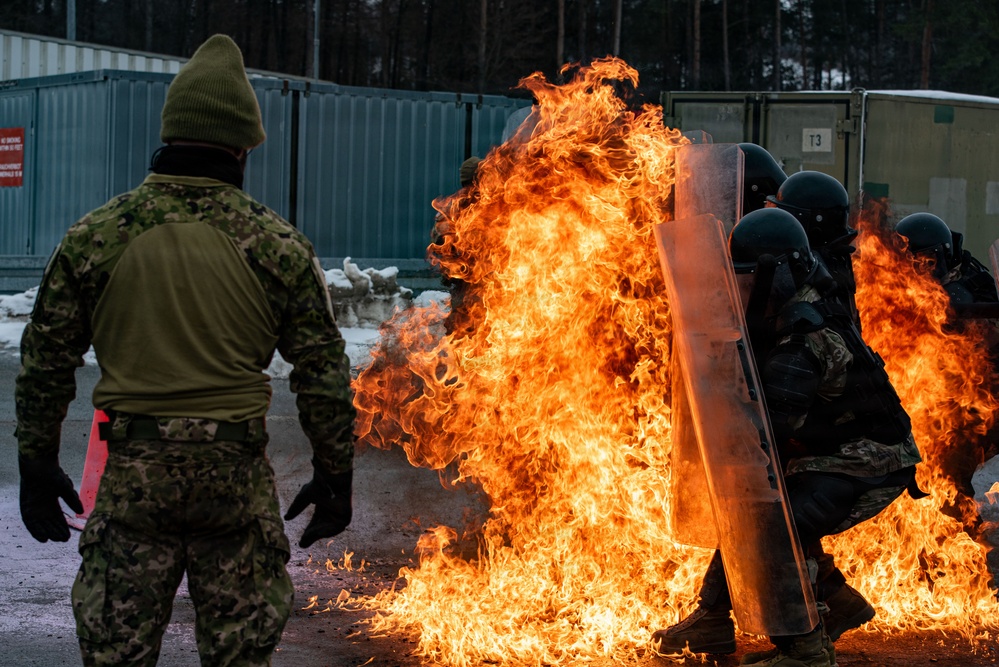 Kosovo Force 36 Fire Phobia