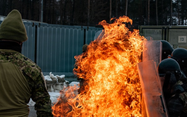 Kosovo Force 36 Fire Phobia