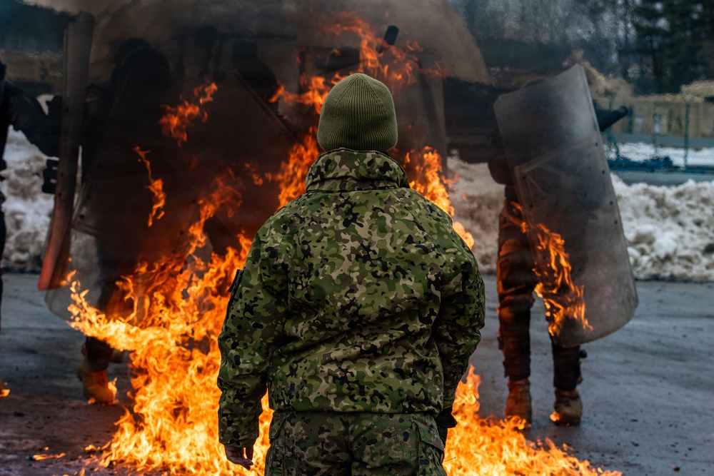 Kosovo Force 36 Fire Phobia