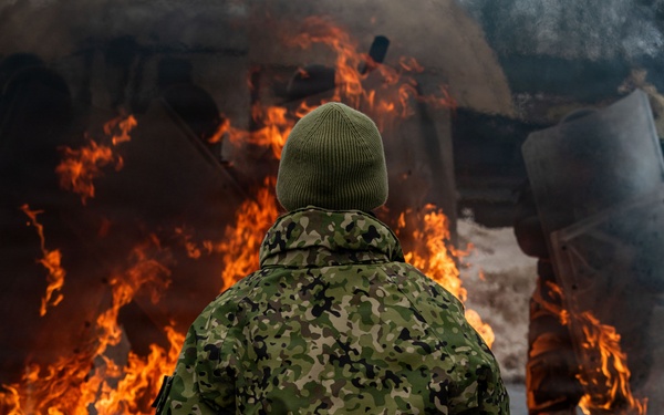 Kosovo Force 36 Fire Phobia