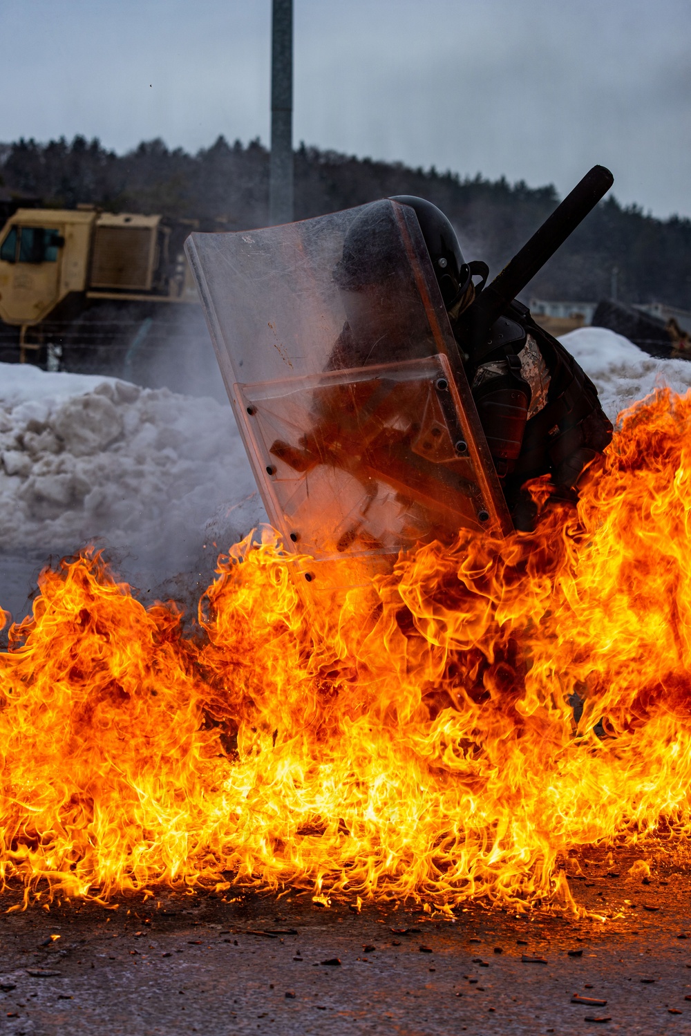 Kosovo Force 36 Fire Phobia