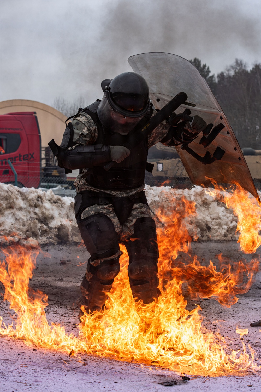 Kosovo Force 36 Fire Phobia