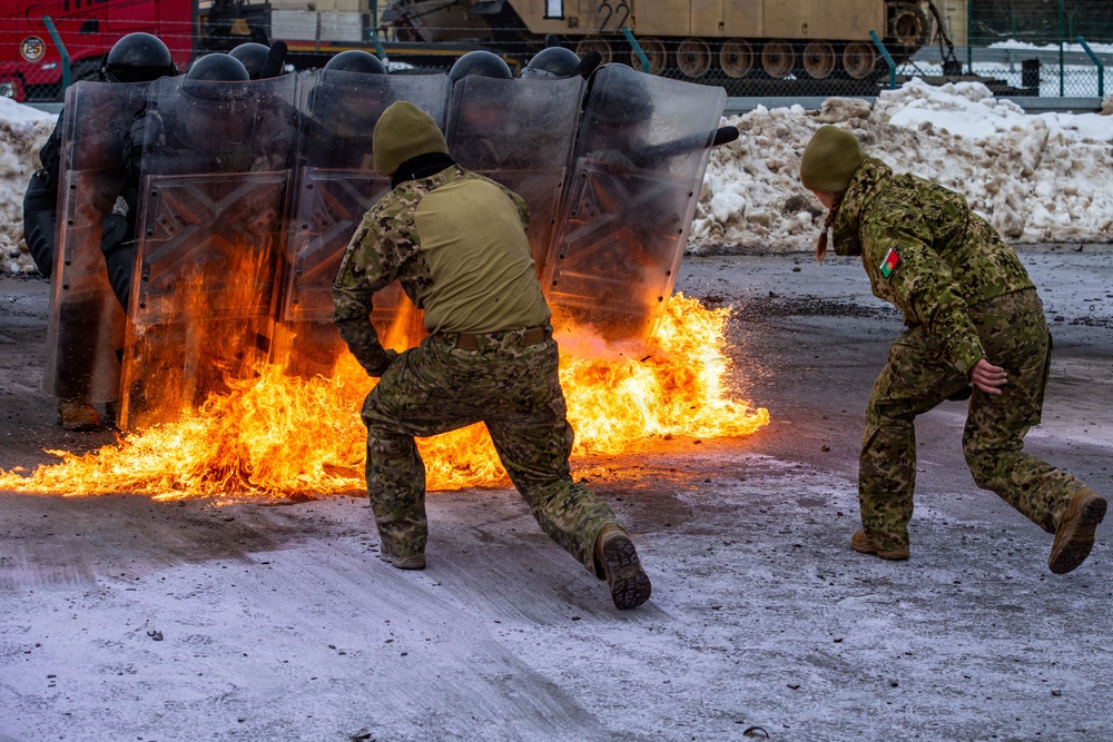 Kosovo Force 36 Fire Phobia