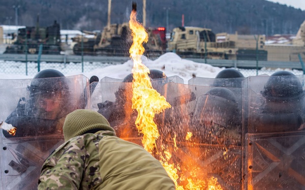 Kosovo Force 36 Fire Phobia