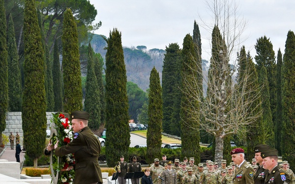 Ceremony honors 10th Mountain Division Soldiers at Florence American Cemetery