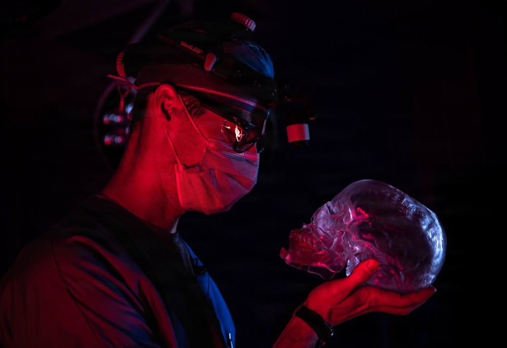 86th Dental Squadron’s Maj. Van Hoof sees the person behind the procedure