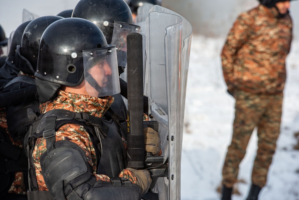 Kosovo Force 36 Riot Control