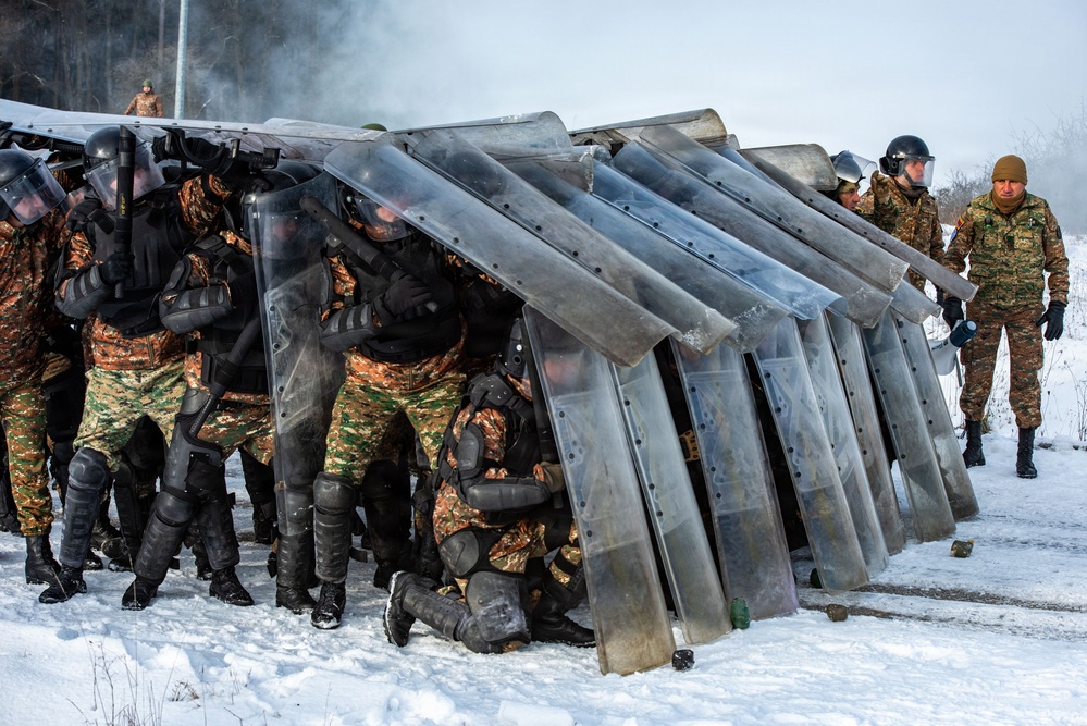 Kosovo Force 36 Riot Control