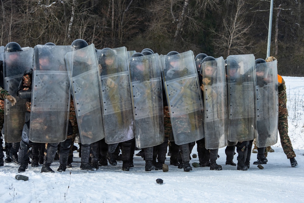 Kosovo Force 36 Riot Control