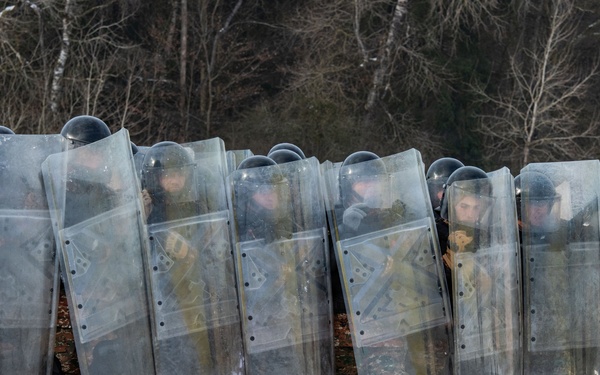 Kosovo Force 36 Riot Control