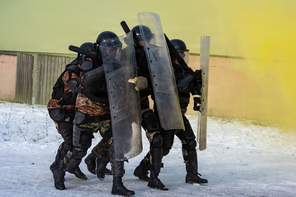 Kosovo Force 36 Riot Control