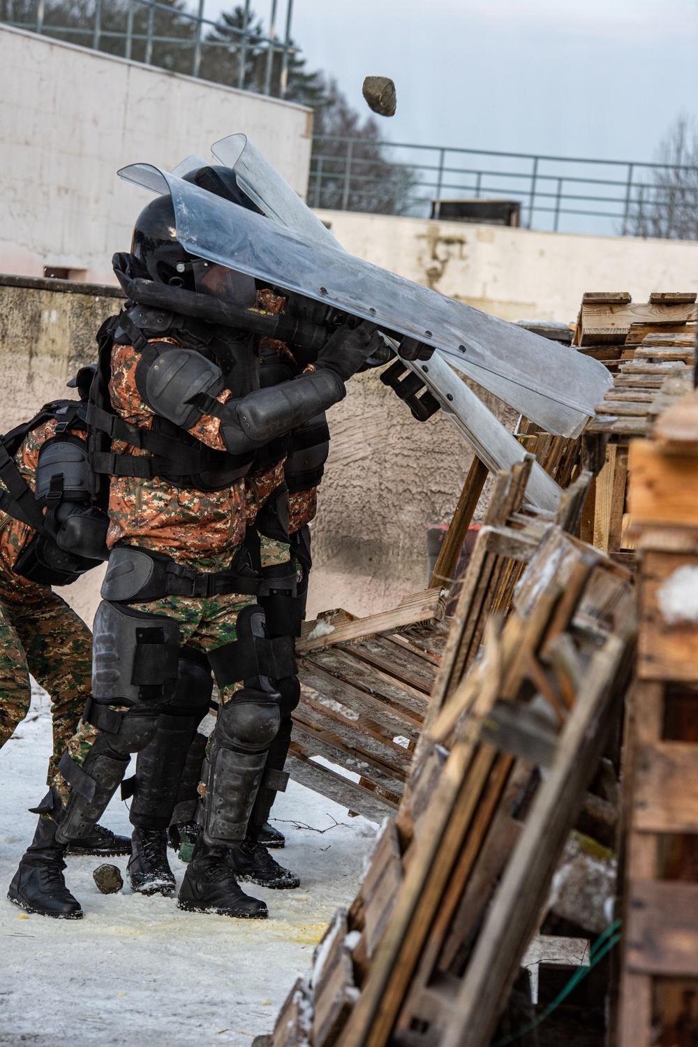 Kosovo Force 36 Riot Control