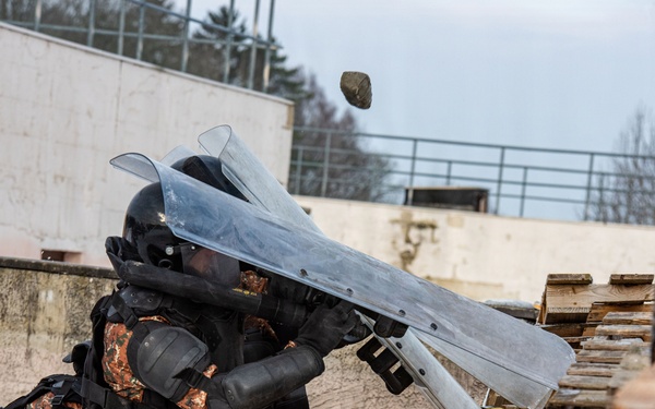 Kosovo Force 36 Riot Control