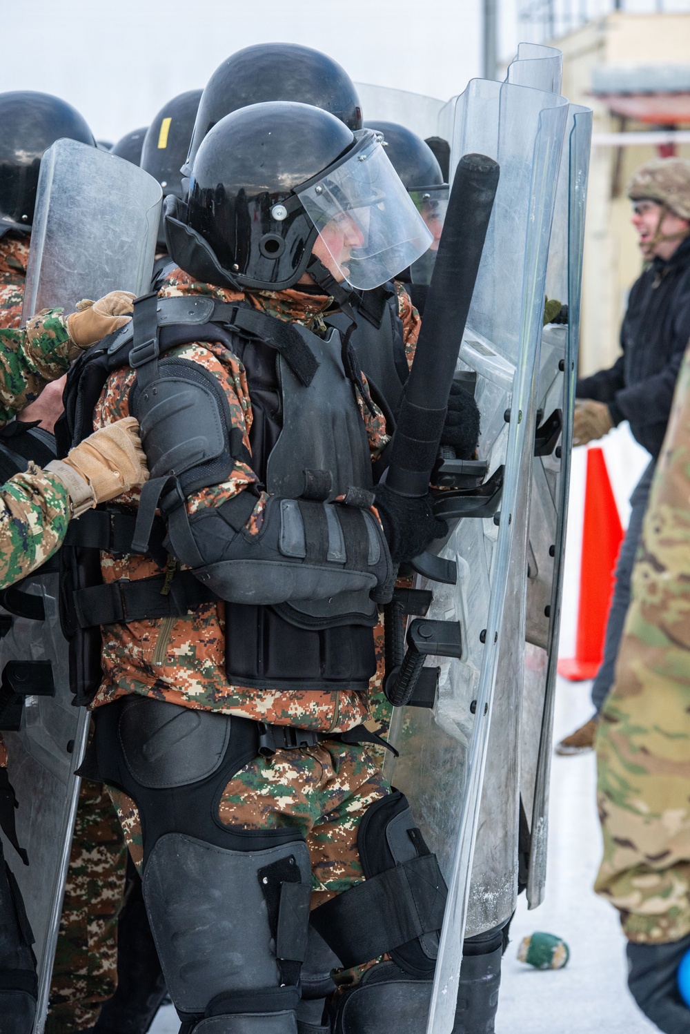 Kosovo Force 36 Riot Control