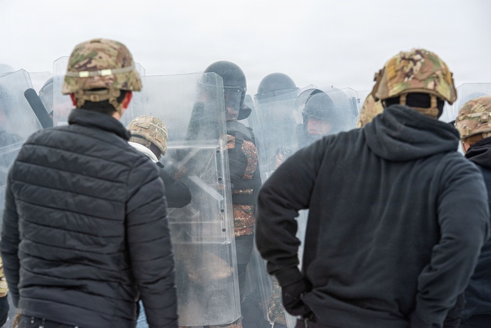 Kosovo Force 36 Riot Control