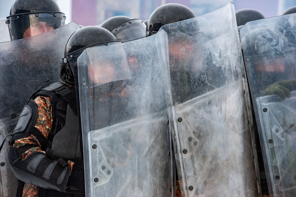 Kosovo Force 36 Riot Control