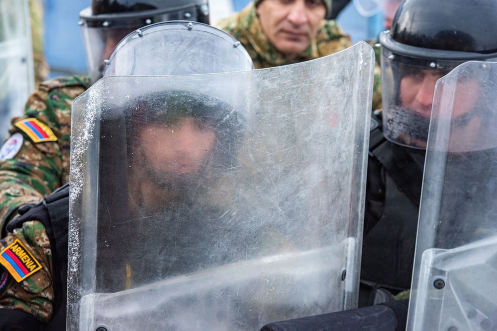 Kosovo Force 36 Riot Control