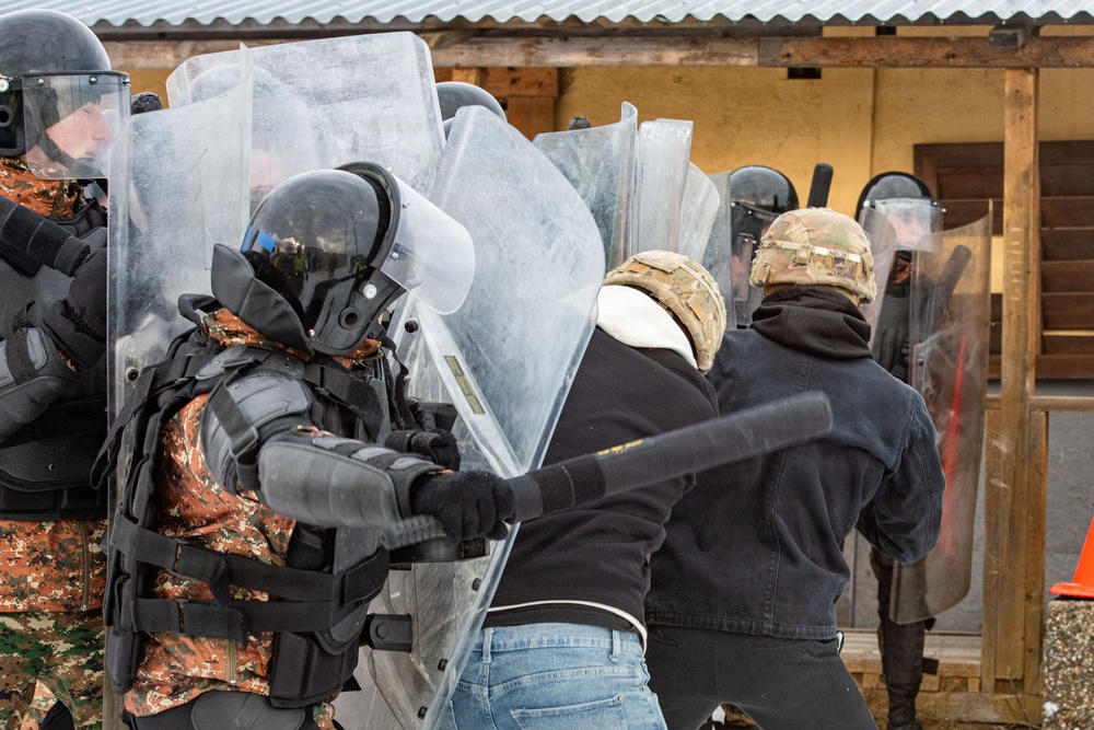 Kosovo Force 36 Riot Control