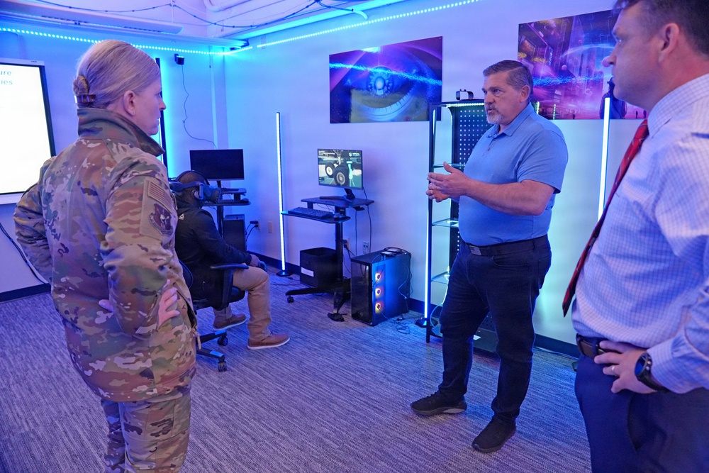 Lt. Gen. Jennifer Hammerstedt, Air Force Sustainment Center commander Robins AFB immersion visit