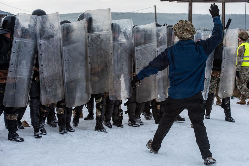 Kosovo Force 36 Riot Control