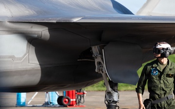 VMFA-225 conducts flight operations in Puerto Rico