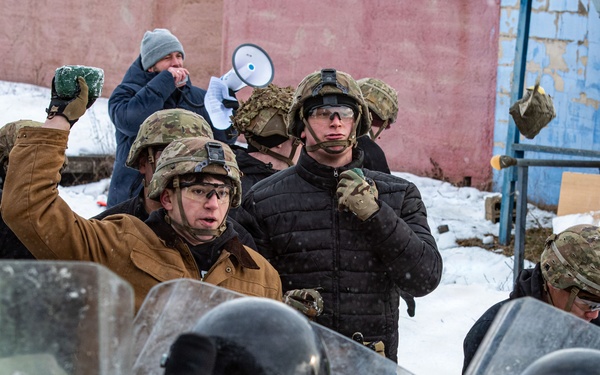 Kosovo Force 36 Riot Control
