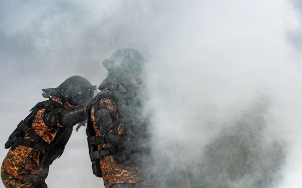 Kosovo Force 36 Riot Control