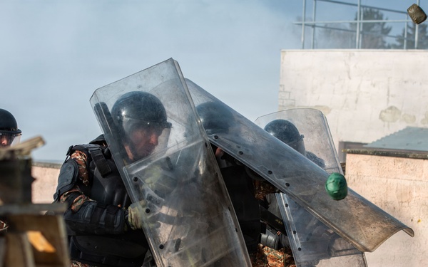 Kosovo Force 36 Riot Control