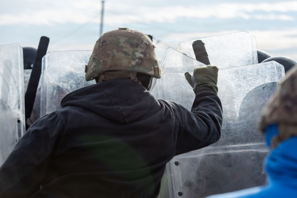 Kosovo Force 36 Riot Control