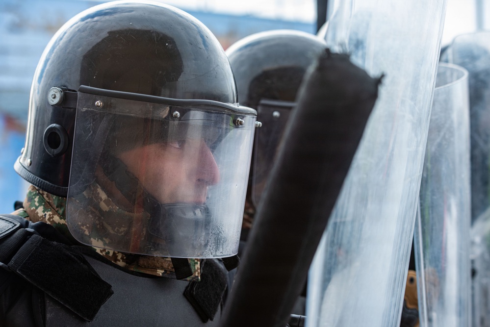 Kosovo Force 36 Riot Control