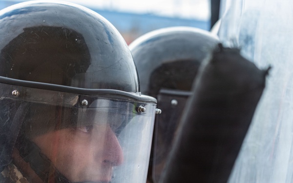 Kosovo Force 36 Riot Control