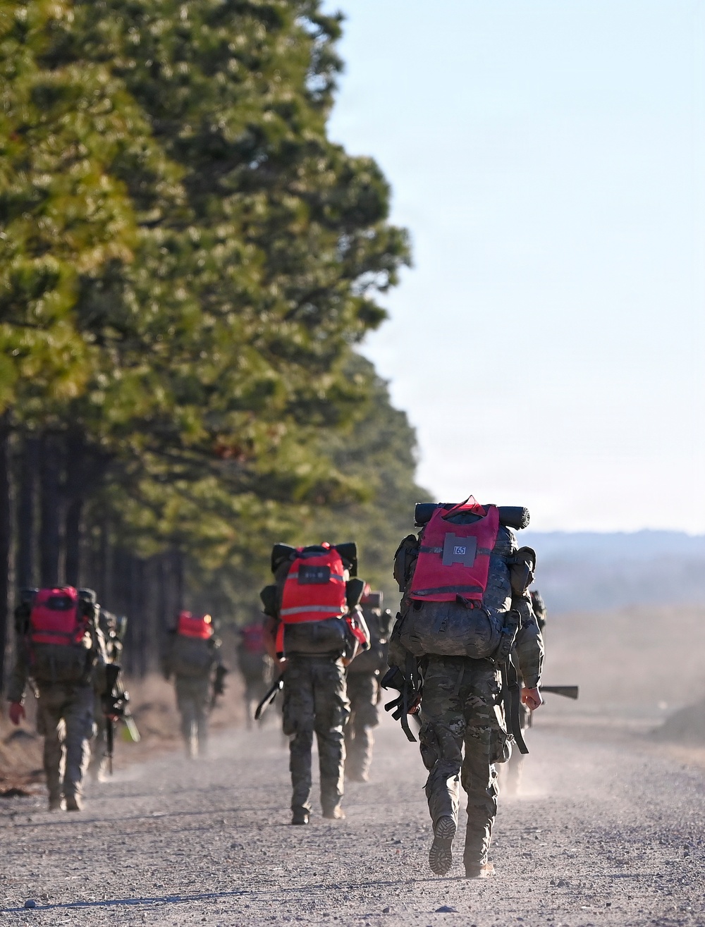 Special Forces Candidates Ruck March