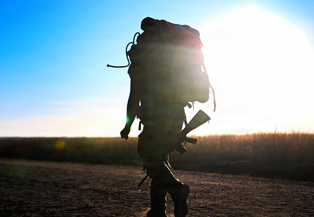 Special Forces Candidates Ruck March