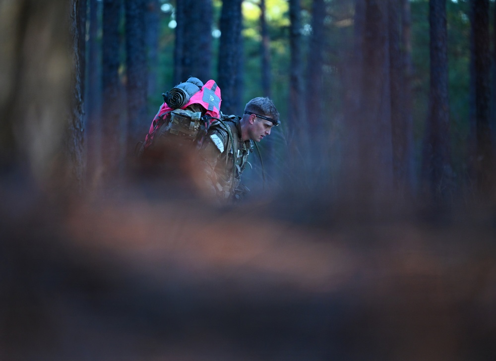 Special Forces Candidates Ruck March