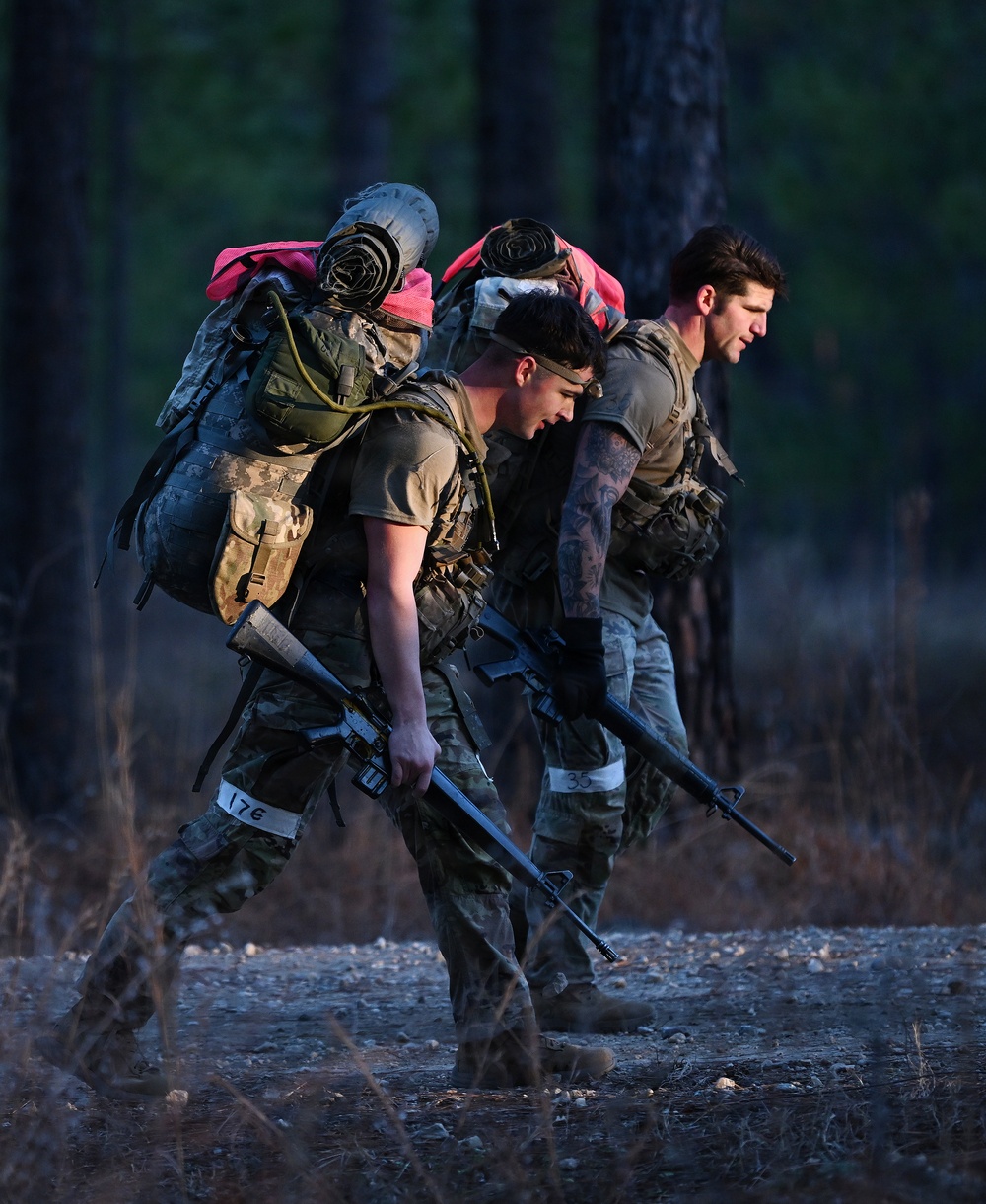 Special Forces Candidates Ruck March