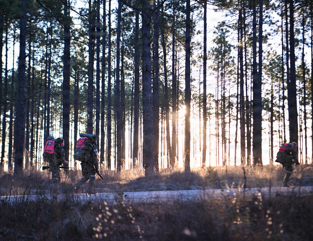 Special Forces Candidates Ruck March