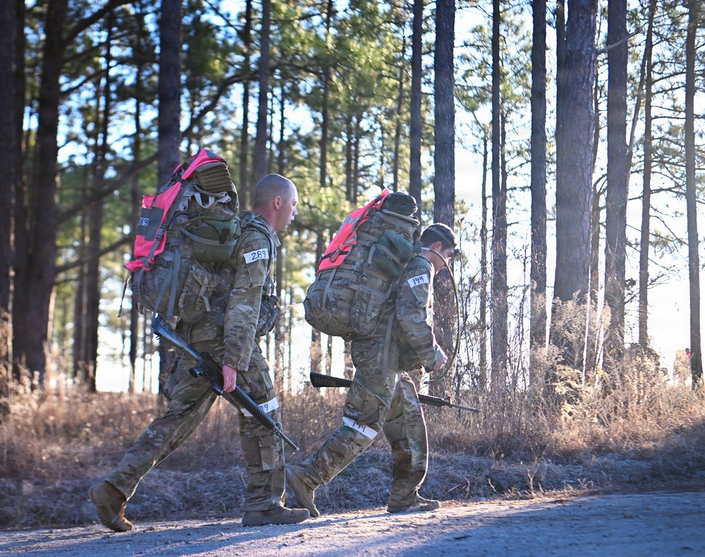 Special Forces Candidates Ruck March