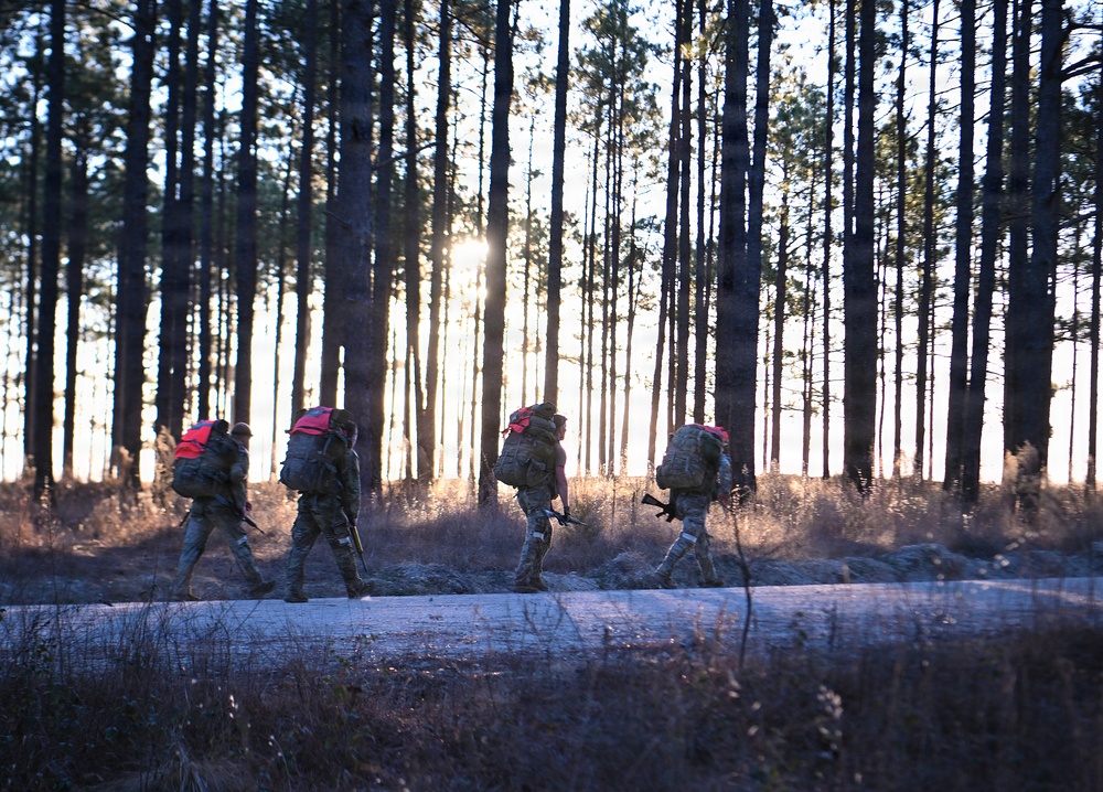Special Forces Candidates Ruck March