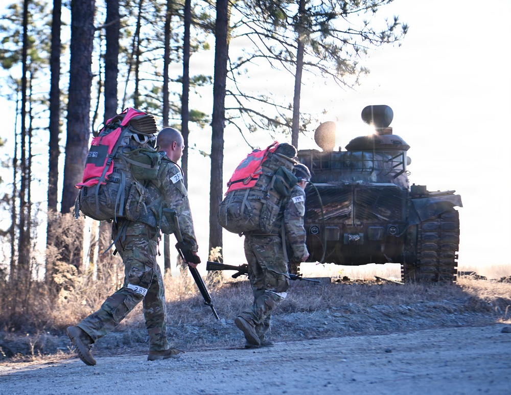 Special Forces Candidates Ruck March
