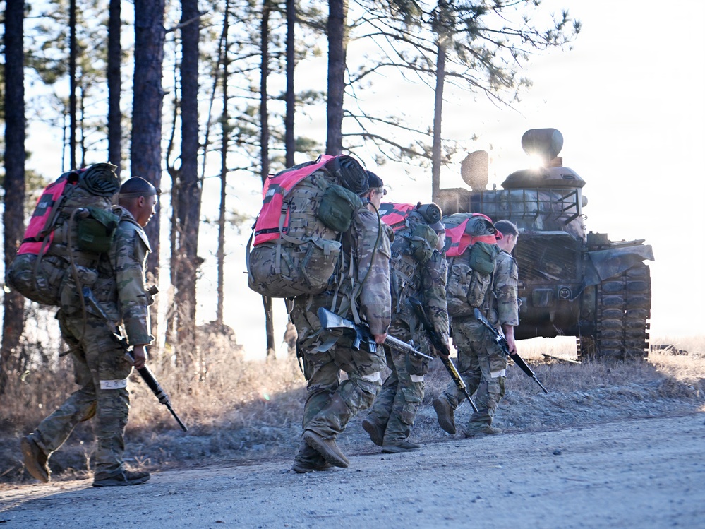 Special Forces Candidates Ruck March