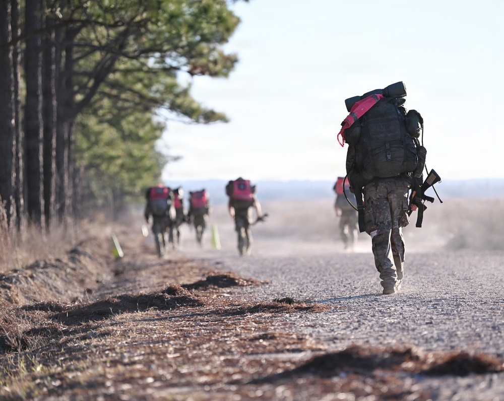 Special Forces Candidates Ruck March